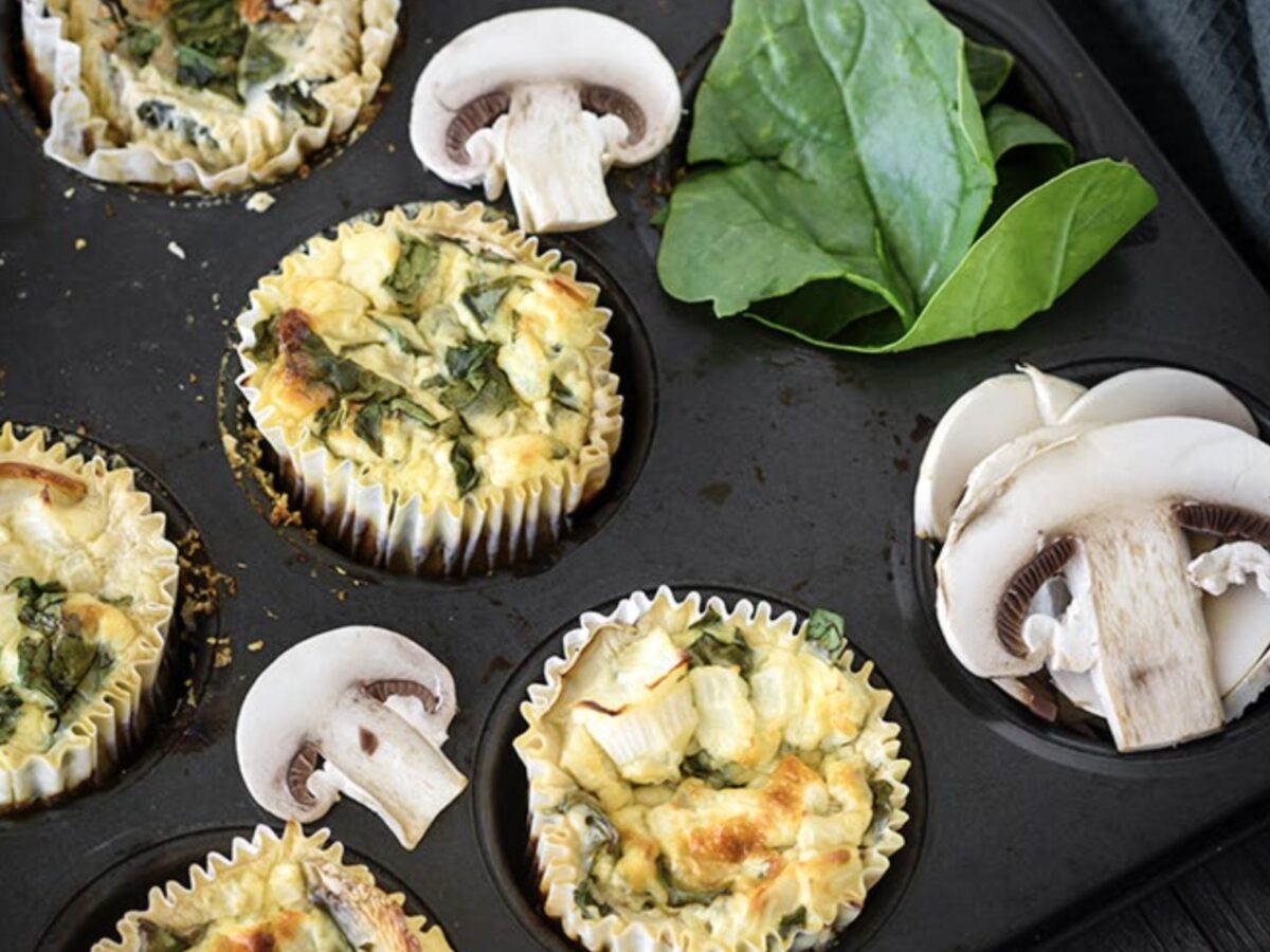 Garlic Mushroom Egg Cups