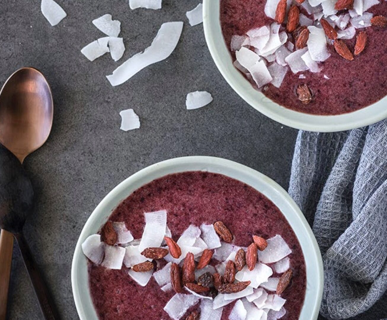 Berry Cherry Smoothie Bowl